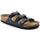 BIRKENSTOCK Florida Soft Footbed Birko-Flor Unisex Regular Width Sandals in Blue