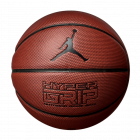 NIKE Jordan Hyper Grip 4P Basketball in Dark Amber/Black/Metallic