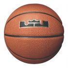 NIKE Lebron All Courts Basketball in Amber/Black/Metallic Silver