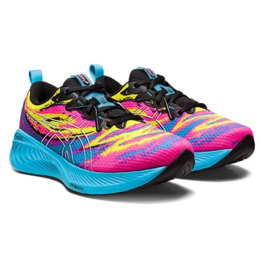 Asics GEL CUMULUS 25 Women s Aquarium Vibrant Yellow starthreesixty