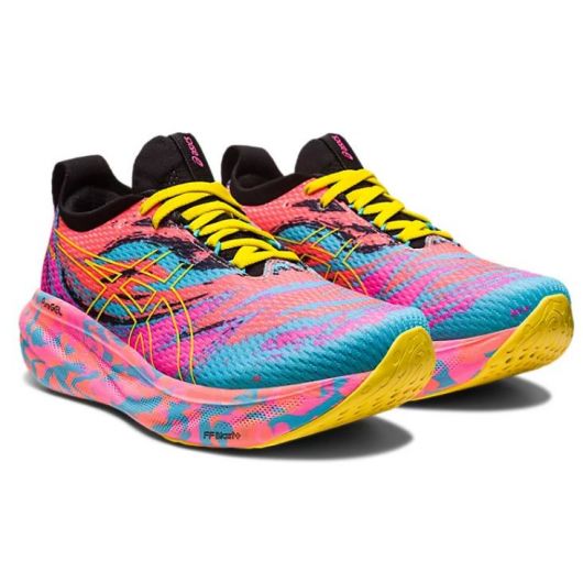 流行 Women's 25 GEL-NIMBUS Asics - Yellow Aquarium/Vibrant ウォーキング・ランニングウェア