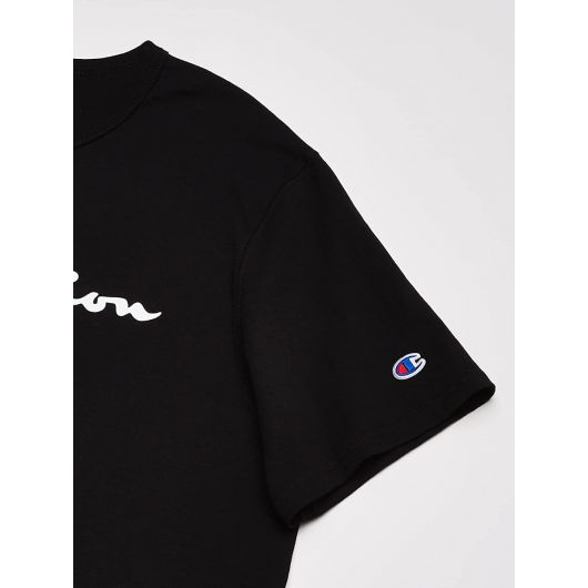 Champion SS23 Womens The Heritage T Shirt in Black WL1873HS22 551058003