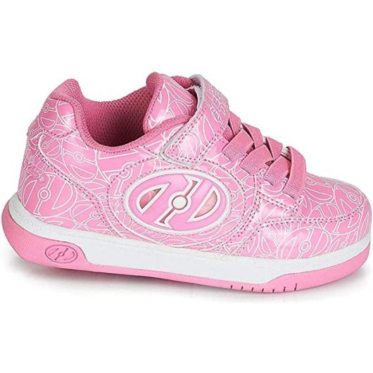HEELYS Plus X2 Lighted Roller Sneaker in Pink starthreesixty