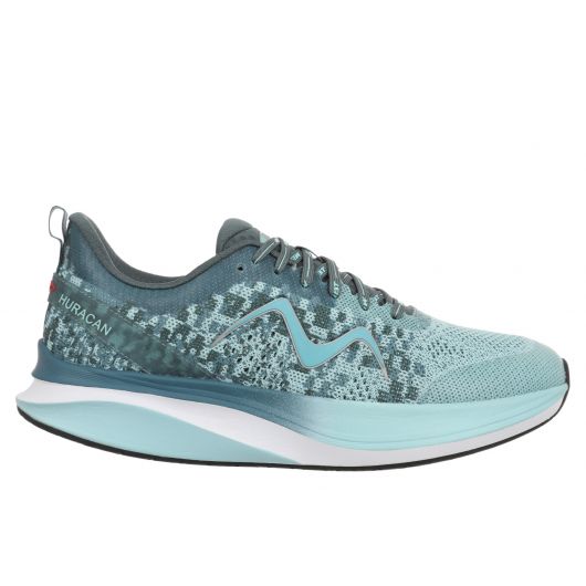 MBT HURACAN 3000 II Camouflage Women Running Shoe in Aqua Blue