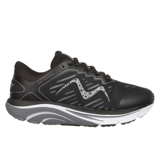 MBT 2000 II Men s Lace Up Running Shoe in Black starthreesixty