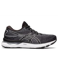 ASICS GEL-NIMBUS 24 Women's Running Shoe in Black/Pure Silver