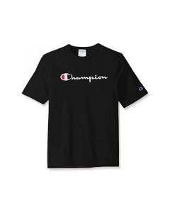 Champion SS23 Heritage Short Sleeve T-Shirt with Chest Logo in Black (GT19HS22)