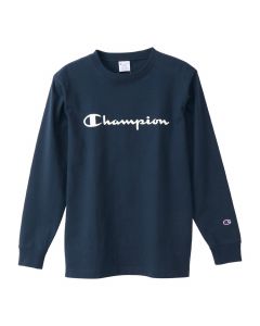 Champion Men's Long Sleeve T-Shirt in Navy (C3-S401-370)