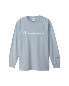 Champion Men's Long Sleeve T-Shirt in Wash Blue (C3-S401-736)