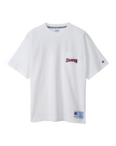 Champion Men's Short Sleeve Pocket T-Shirt in White (C3-V333)