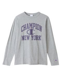 Champion Men's Long Sleeve T-Shirt in Oxford (C3-W406)