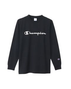 Champion Men's Long Sleeve T-Shirt in Navy (C3-X416)