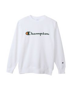 CHAMPION Men's Crew Neck Sweatshirt in White (C3-Y027)
