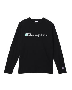 CHAMPION Long sleeve T-shirt Basic Champion in Black