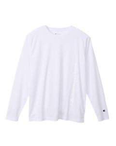 Champion Men's Long Sleeve T-Shirt in White (C3-YS404)