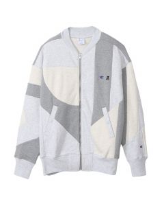 Champion x ANREALAGE Limited Edition Zip Sweatshirt in Oxford Gray (C8-W050)