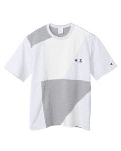 Champion x ANREALAGE Limited Edition Short Sleeve T-shirt in Oxford Gray (C8-W304)