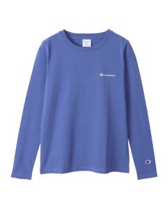 CHAMPION Women's Long Sleeve T-Shirt In Ink Blue (CW-T411)