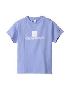 Champion Women's Short Sleeve T-shirt in Light Blue  (CW-X324)