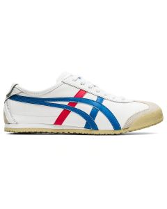 ONITSUKA TIGER Mexico 66 Unisex Shoe in White/Blue 