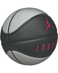 NIKE Jordan Playground Basketball in Black/Wolf Grey
