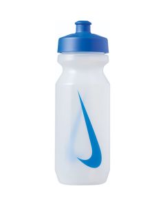 NIKE Big Mouth Water Bottle 2.0 22oz in Clear/Game Royal