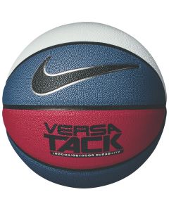 NIKE Versa Tack Basketball in Game Royal/Black/Metallic Silver