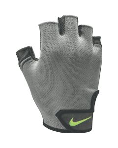 NIKE Men's Essential Fitness Gloves in Cool Grey/Anthracite/Volt