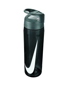 NIKE TR Hypercharge Straw Bottle 24oz in Anthracite/Cool Grey/White