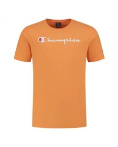CHAMPION Men's Crew Neck T-Shirt in Orange (219206)