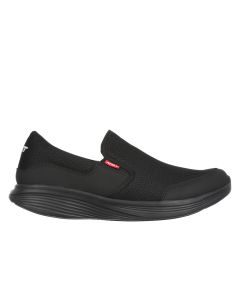 MODENA III Women's Slip On Fitness Walking Shoe in Black/Black
