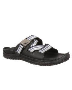 MBT Nisui Men recovery sandals in Black