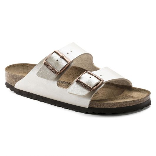 white sandals narrow width