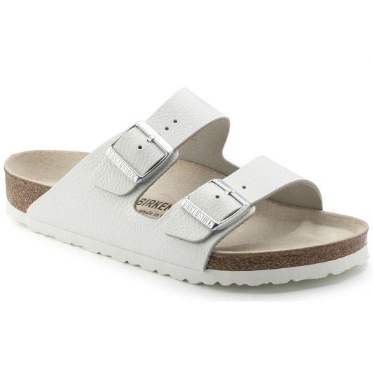 Narrow Width Sandals in White 