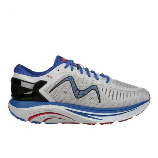 Skulle jogger Raffinere MBT GT 2 Men's Lace Up Running Shoe in Grey Blue | starthreesixty.com