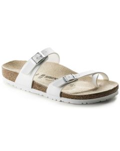 Birkenstock Mayari Birko-Flor Unisex Regular Width Sandals in White