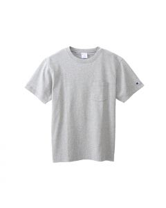 CHAMPION Men's Short Sleeve Pocket T-Shirt in Oxford Grey (C3-M349)