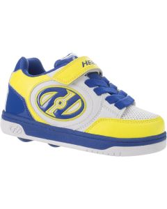 HEELYS Plus X2 Roller Sneaker in Yellow/White/Royal