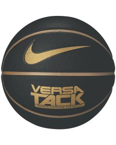 NIKE Versa Tack Basketball in Black/Metallic Gold