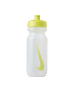NIKE Big Mouth Graphic 22oz Water Bottle Clear In /Atomic Green