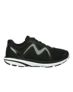 MBT SPEED 2 Women's Lace Up Running Shoe In Black Grey